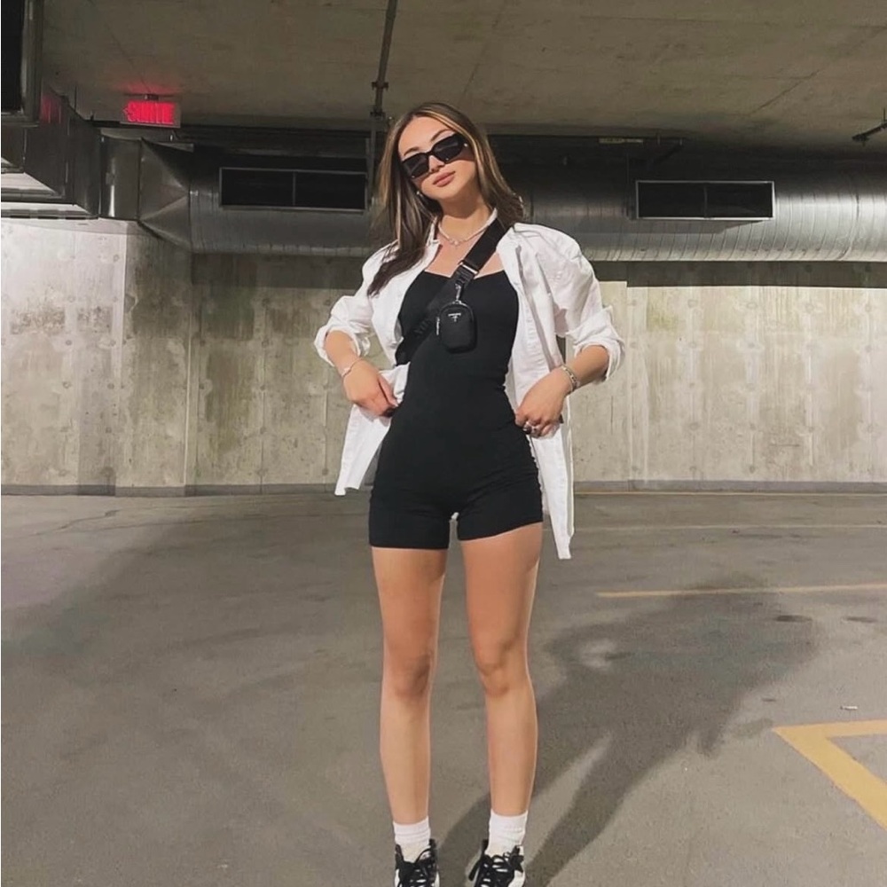 Stylish Black Romper